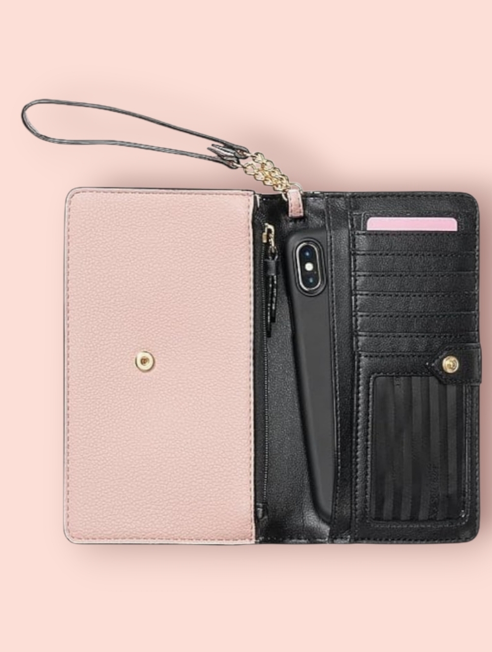(NWT) Victoria's Secret® "The Victoria Tech Wristlet" - Orchid Blush - Picture 8 of 8